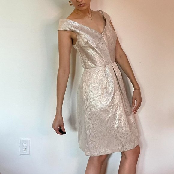 Kay Unger NY off-white party dress - Picture 3 of 4